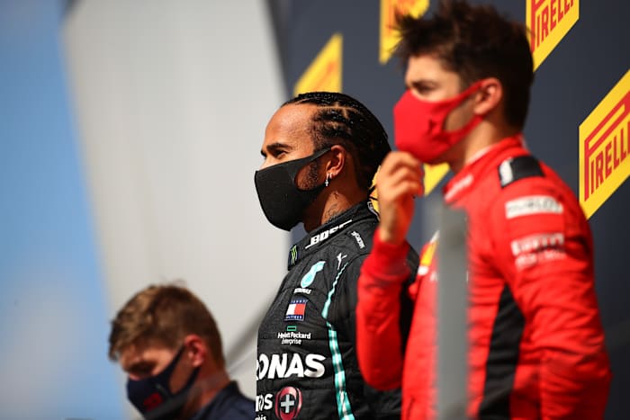 Lewis Hamilton - Charles Leclerc